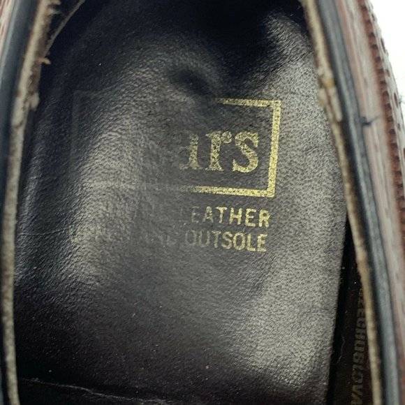 Sears VTG Long Wing Tip Dark Brown Dress Oxfords 7 - Picture 5 of 10